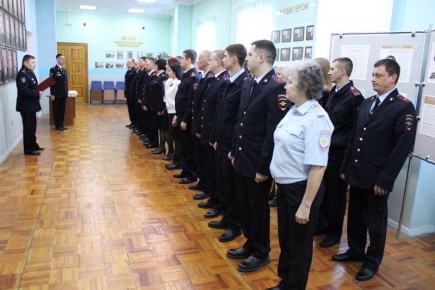 В преддверии 89-летия службы сотрудники УЭБиПК амурского УМВД отмечены наградами