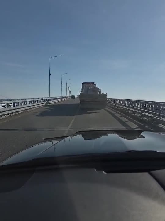 (Почти) мгновенная карма Пять административных штрафов получил водитель большегруза за проезд по новому Зейскому мосту