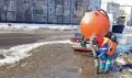 С улиц Благовещенска за смену коммунальщики откачивают до 40 тысяч литров талых вод