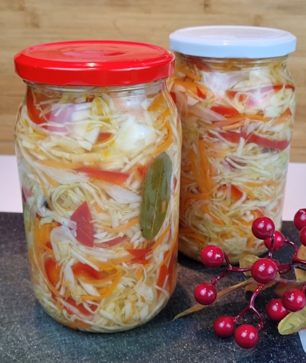 Секреты вкусной маринованной капусты с болгарским перцем