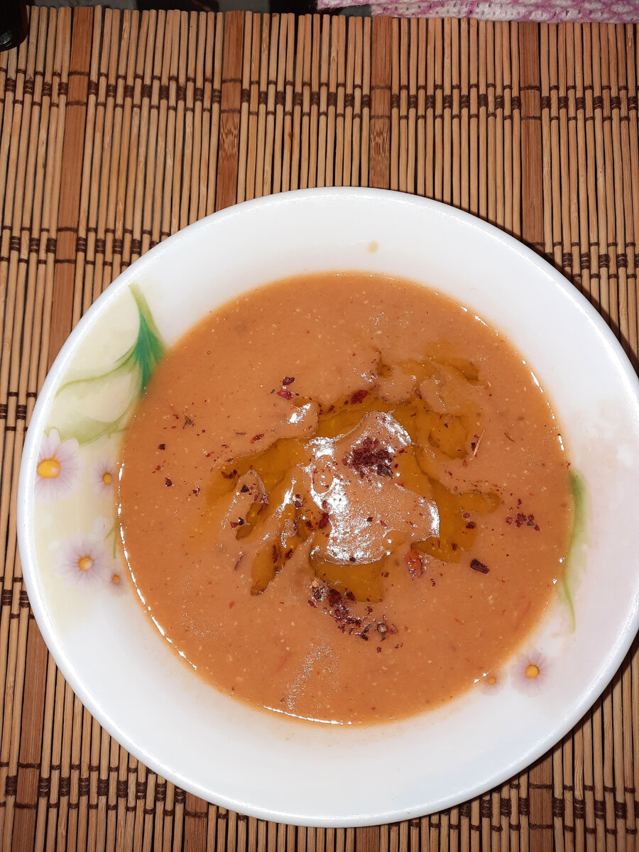 Чечевичный суп-пюре