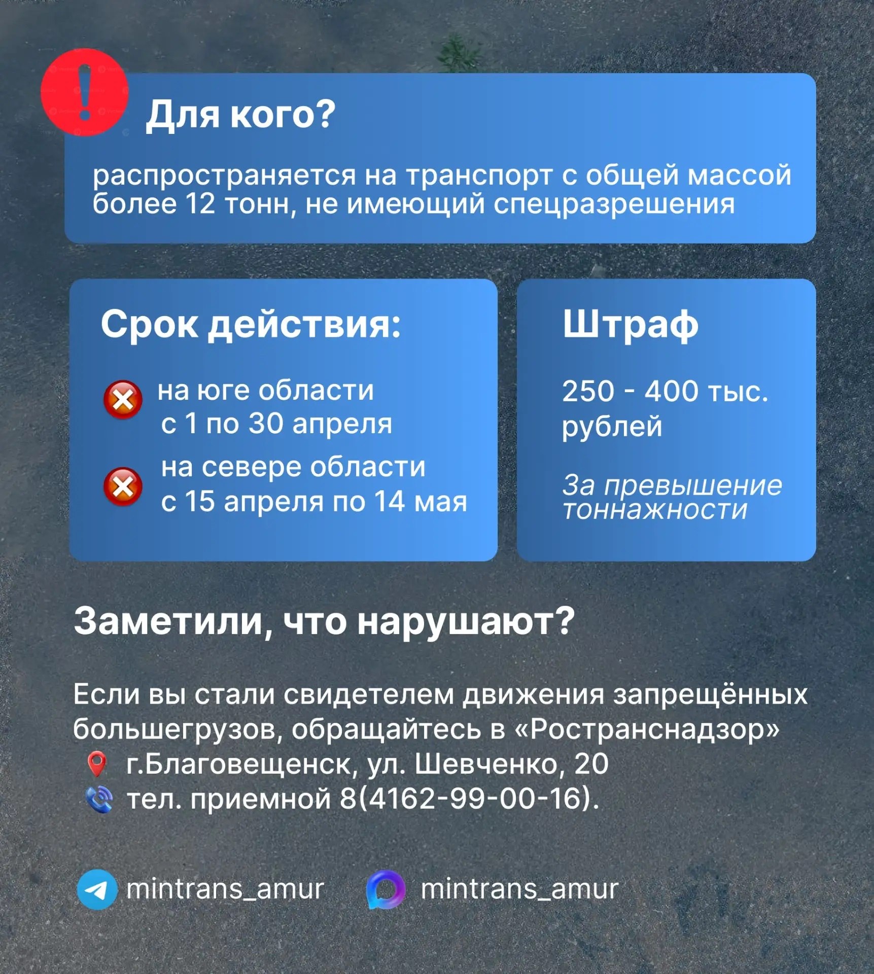 С 1 апреля на региональных дорогах вводится ограничение на движение большегрузов С 1 апреля на региональных дорогах вводится ограничение на движение большегрузов