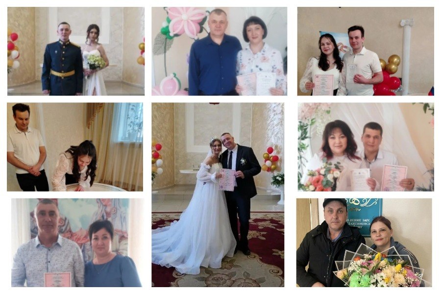 В Амурской области в очередную красивую дату, 26.03.2026, заключили браки 32 пары