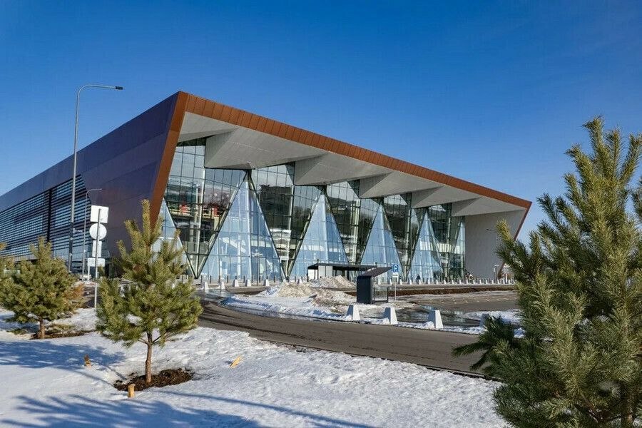 Новый пассажирский терминал аэропорта Благовещенска запущен в тестовом режиме