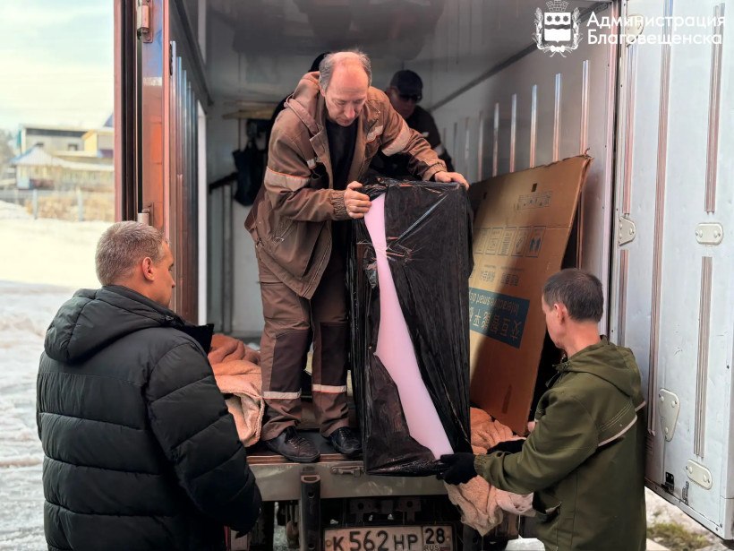 Едоматы со свежими перекусами и полноценными обедами привезли в пять школ Благовещенска