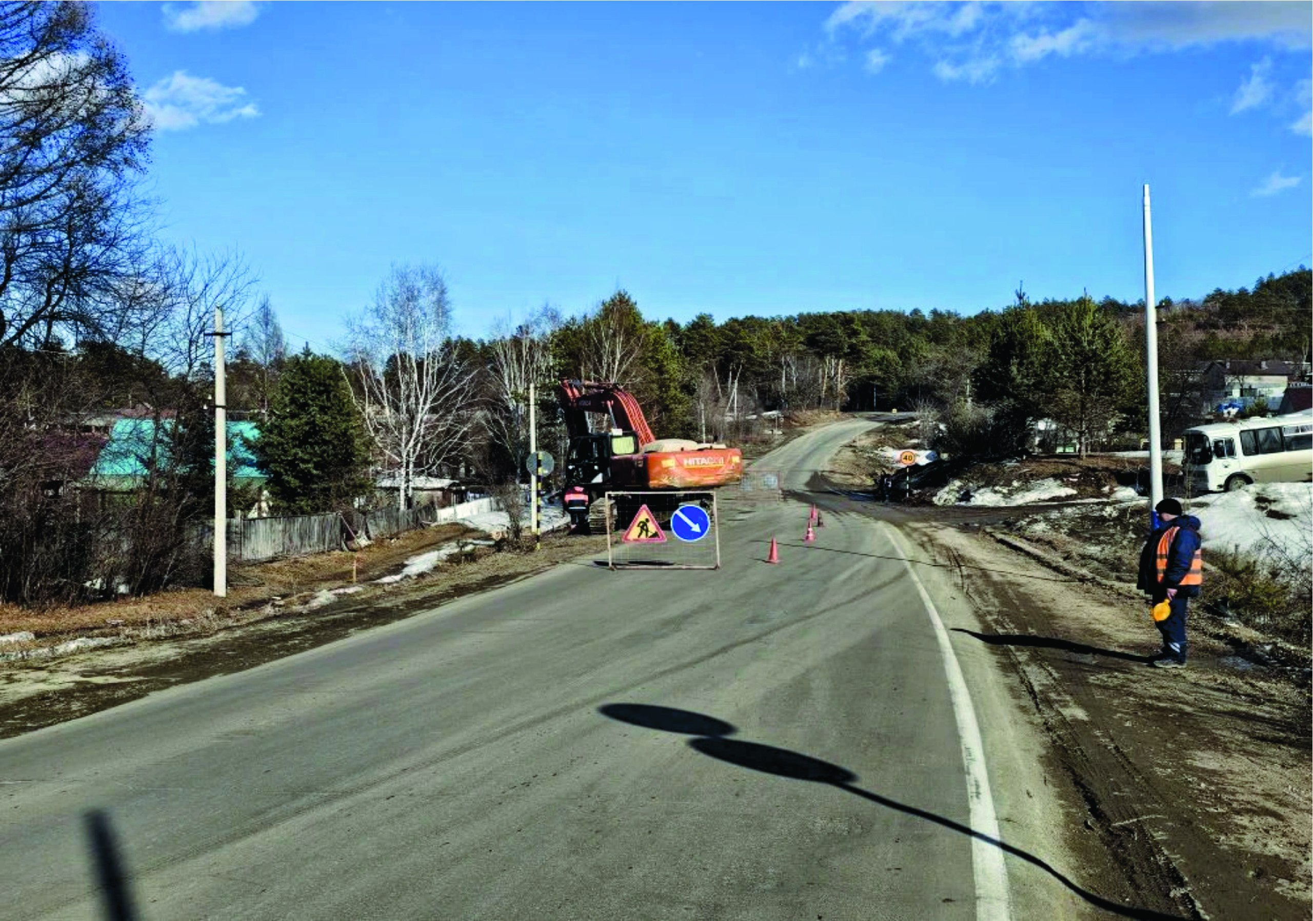 В селе Новинка стартовал ремонт трассы по нацпроекту «Инфраструктура для жизни» В селе Новинка стартовал ремонт трассы по нацпроекту «Инфраструктура для жизни»