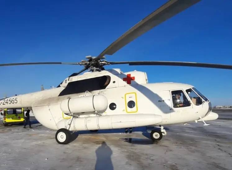 С начала года санитарная авиация помогла почти 300 пациентам своевременно получить медицинскую помощь