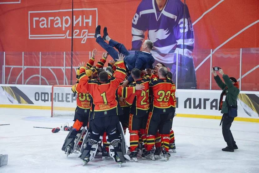 Василий Орлов: Впервые в истории Амурской области прошел чемпионат Офицерской хоккейной лиги Василий Орлов: Впервые в истории Амурской области прошел чемпионат Офицерской хоккейной лиги