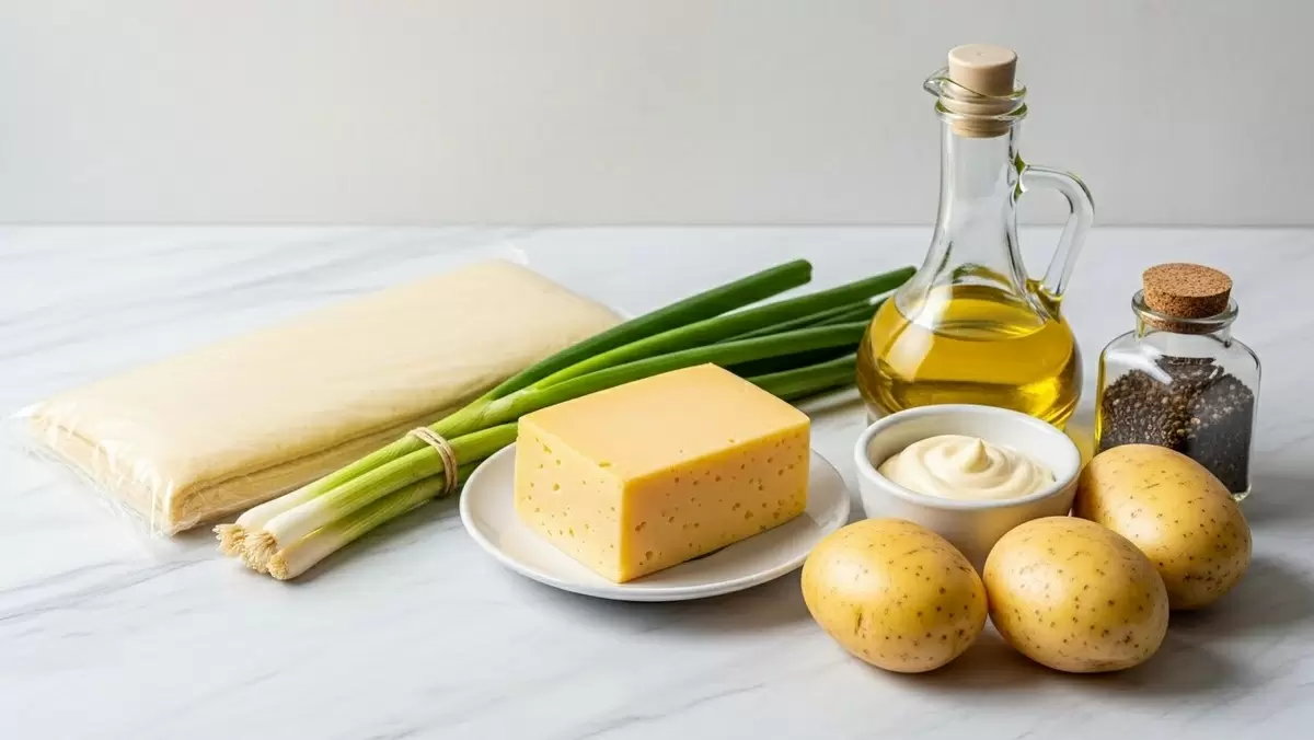 Пирог-выручалочка: хрустящее тесто, тягучий сыр и нежная начинка