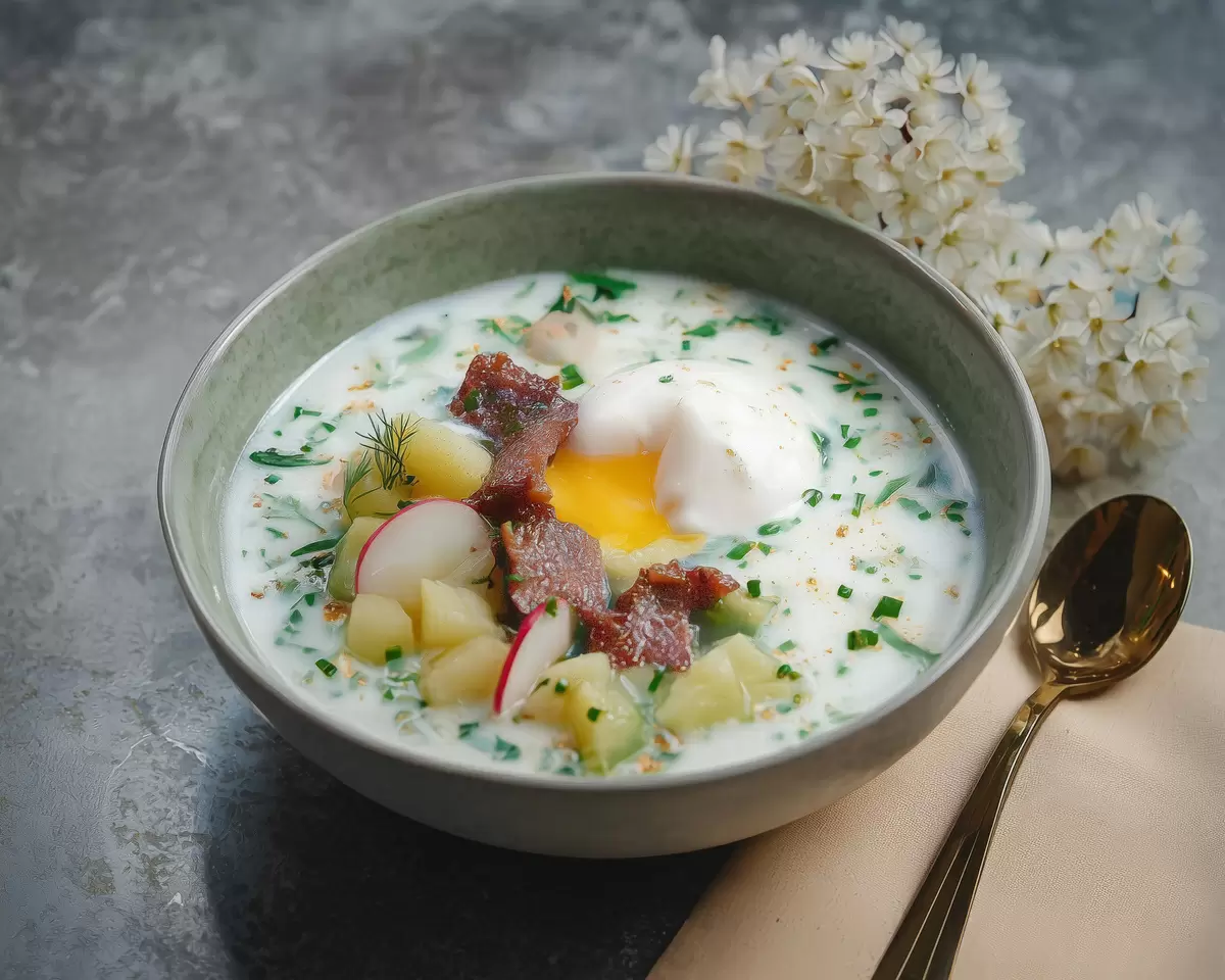 Новое слово в окрошке: как айран и томлёная грудинка освежают классический рецепт