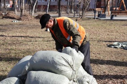 В Благовещенске приводят в порядок «Авиасквер» и общественные территории