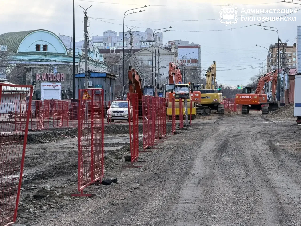 Модернизация инженерных сетей на Красноармейской и Загородной идет в графике