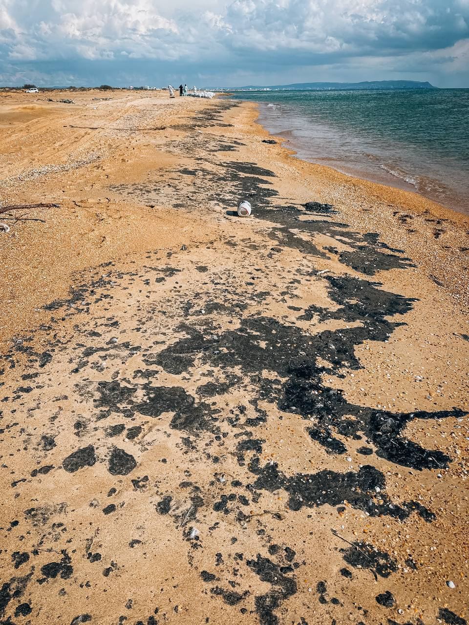 Кубанские власти сообщили о завершении «основных работ» на пляжах в районе Анапы после нового выброса нефтепродуктов Кубанские власти сообщили о завершении «основных работ» на пляжах в районе Анапы после нового выброса нефтепродуктов