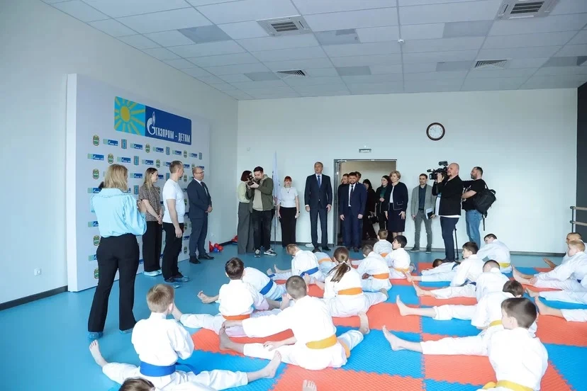 Василий Орлов: Сегодня открыли новый ФОК «Надежда» в Екатеринославке Василий Орлов: Сегодня открыли новый ФОК «Надежда» в Екатеринославке