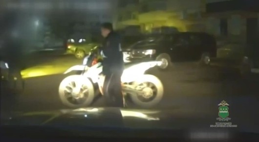 В Благовещенске 16-летний мотоциклист устроил погоню с экипажем ДПС и допустил семь нарушений ПДД