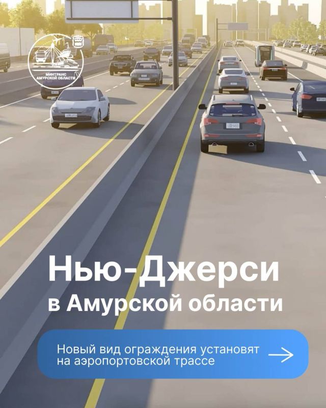 Новый вид ограждения установят на аэропортовской трассе около Благовещенска