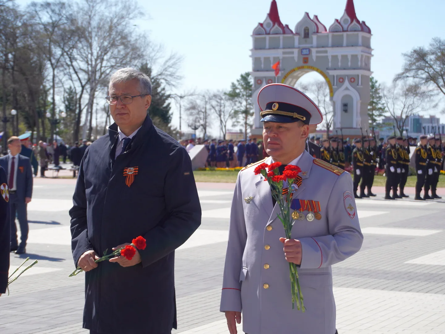Полицейские Приамурья почтили память воиновамурцев, павших в годы Великой Отечественной войны Полицейские Приамурья почтили память воиновамурцев, павших в годы Великой Отечественной войны