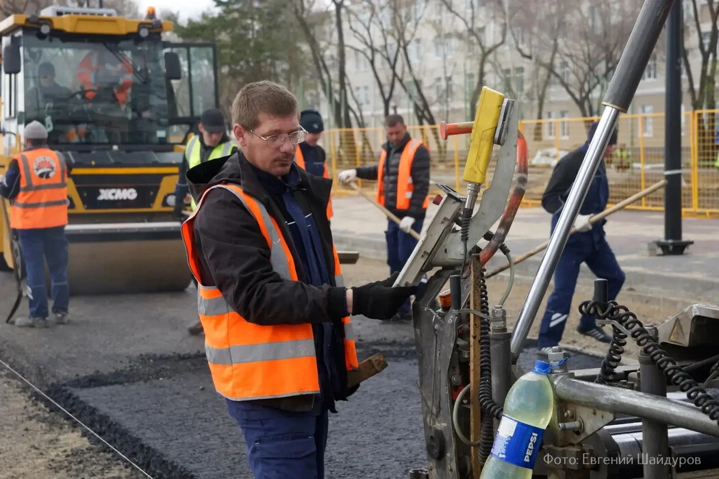 Ремонт улицы Краснофлотской в Благовещенске завершится к АмурЭкспо