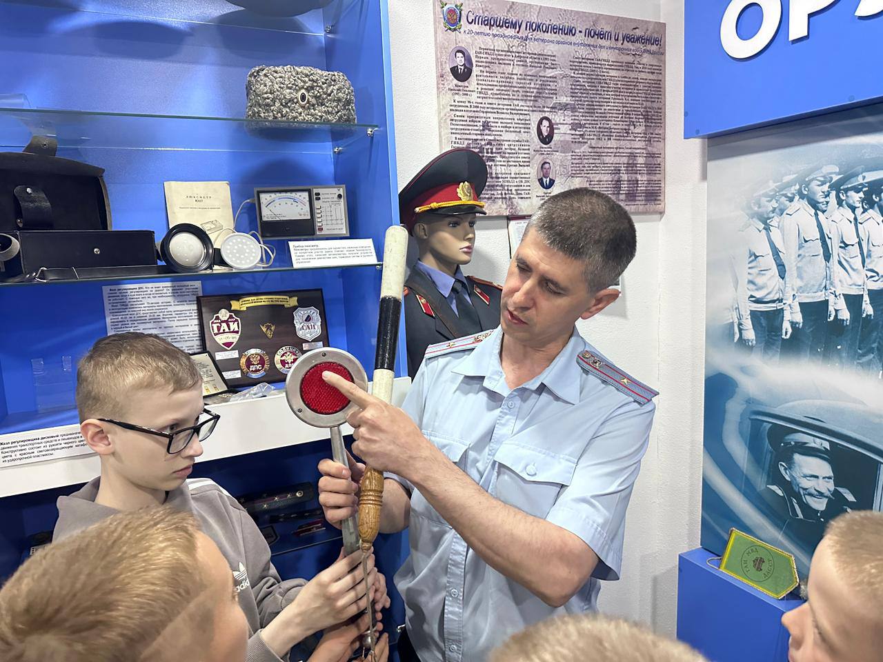 Госавтоинспекция распахнула свои двери для школьников!