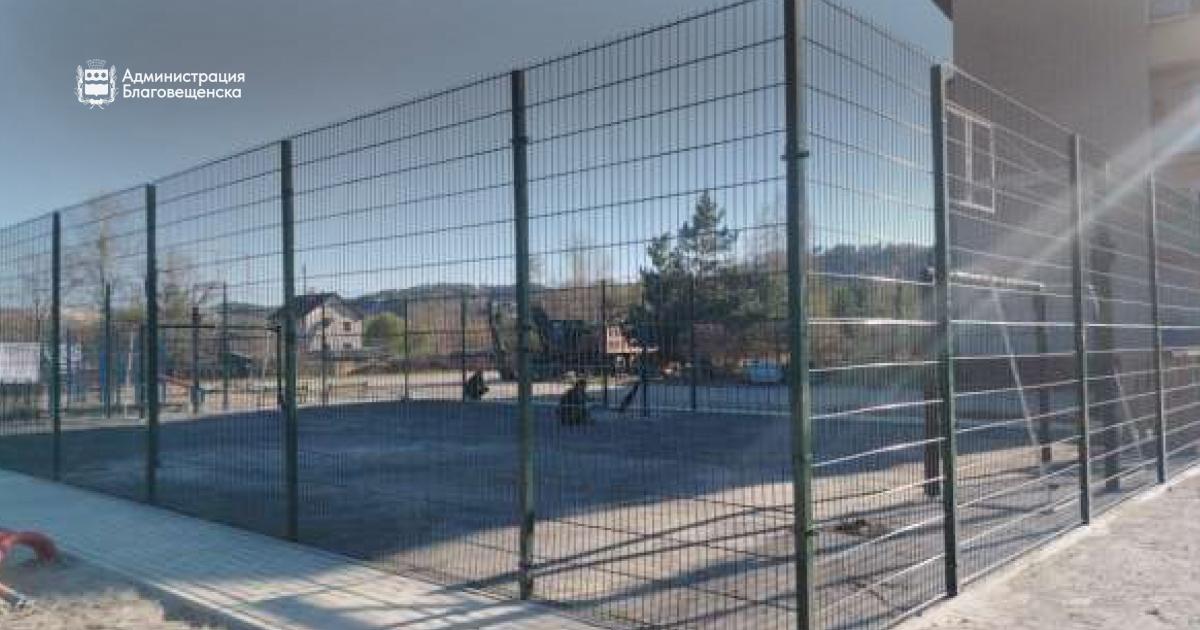 Новая площадка в Белогорье готова на 90% Новая площадка в Белогорье готова на 90%
