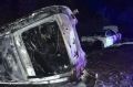 Ночью на трассе Благовещенск — Гомелевка произошло смертельное ДТП с возгоранием