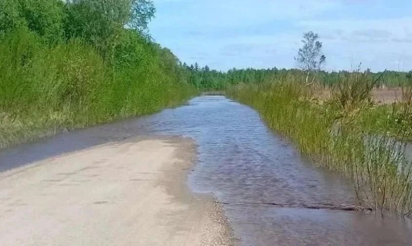 После разлива реки в Зейском округе восстановили единственный проезд к селу