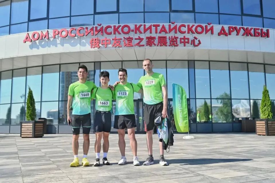 В Благовещенске и Хэйхэ прошел международный забег дружбы