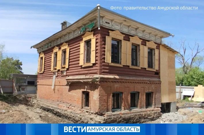 В областном центре началась реставрация старинного здания по адресу улица Мухина, 53