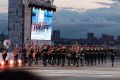 Замечательный музыкальный праздник подарили Благовещенску музыканты ведущих духовых оркестров страны в финальный день военно-музыкального фестиваля «Виват, Амур!»