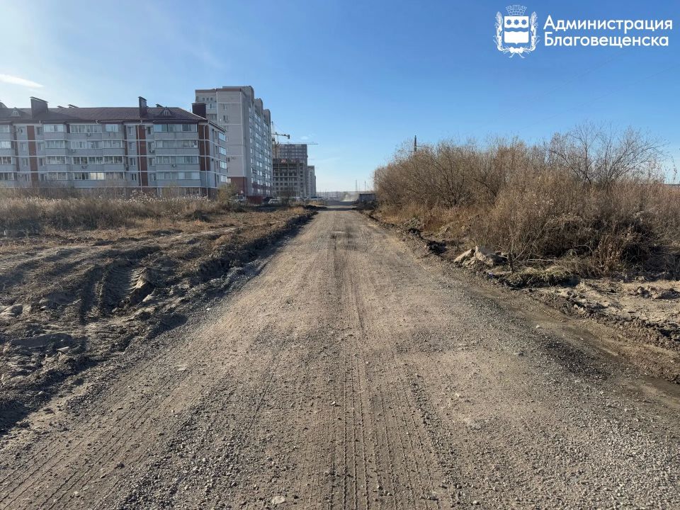 В Благовещенске разрабатывают проект строительства улицы Шафира