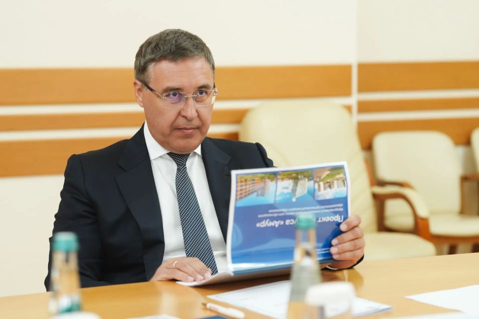 Губернатор Амурской области обсудил с Министром науки и высшего образования РФ создание международного кампуса «Амур» Губернатор Амурской области обсудил с Министром науки и высшего образования РФ создание международного кампуса «Амур»