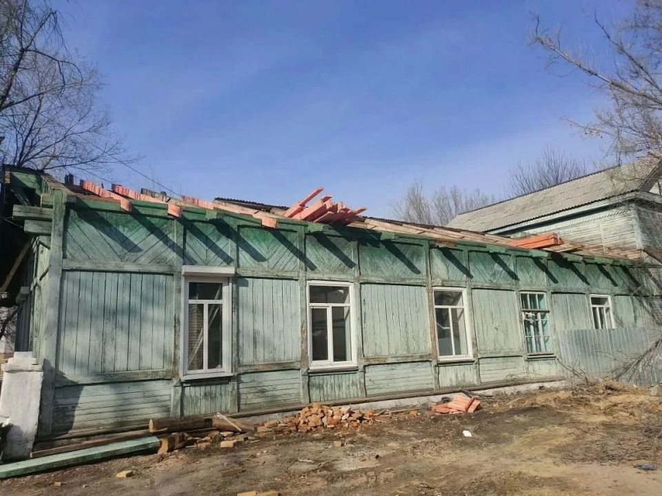 В Шимановске идет капремонт краеведческого музея в рамках нацпроекта «Семья»