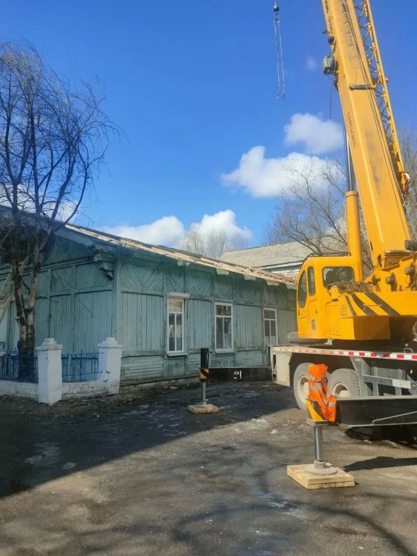 В Шимановске впервые за 60 лет капитально ремонтируют краеведческий музей В Шимановске впервые за 60 лет капитально ремонтируют краеведческий музей