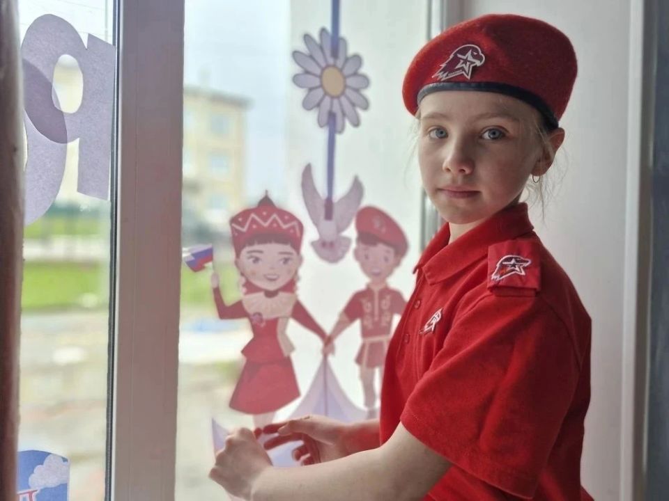 По всей Амурской области с детьми проводят акции ко Дню России