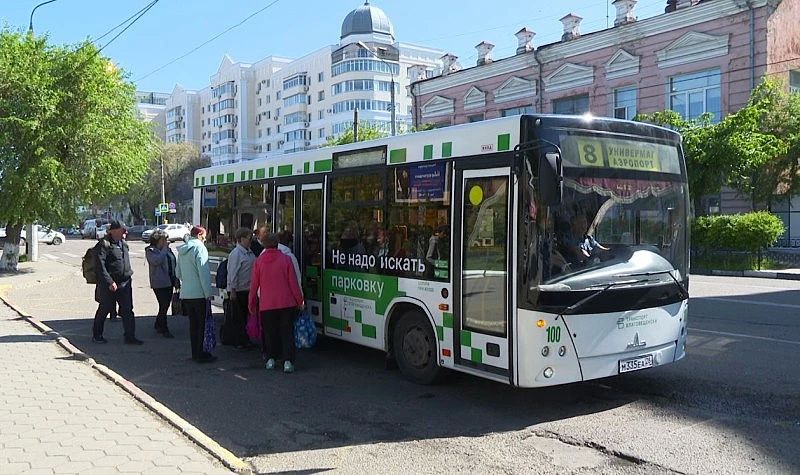 Схемы движения благовещенских автобусов изменились