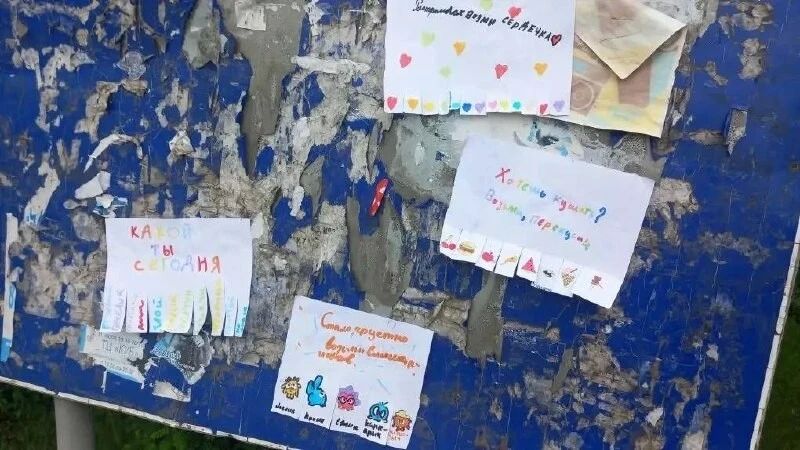 По всему селу Чигири Благовещенского округа появились необычные объявления По всему селу Чигири Благовещенского округа появились необычные объявления