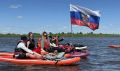 В Свободном больше 100 человек поучаствовали в сап-фестивале в стиле «строгого дресс-кода»