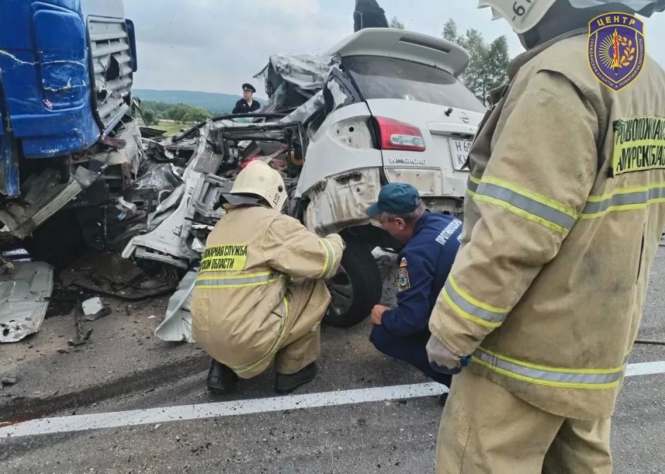 Водитель иномарки погиб в результате аварии на федеральной трассе в Приамурье Водитель иномарки погиб в результате аварии на федеральной трассе в Приамурье