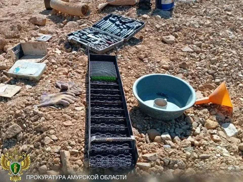 Штраф более миллиона рублей: в Приамурье наказали «черного» старателя Штраф более миллиона рублей: в Приамурье наказали «черного» старателя