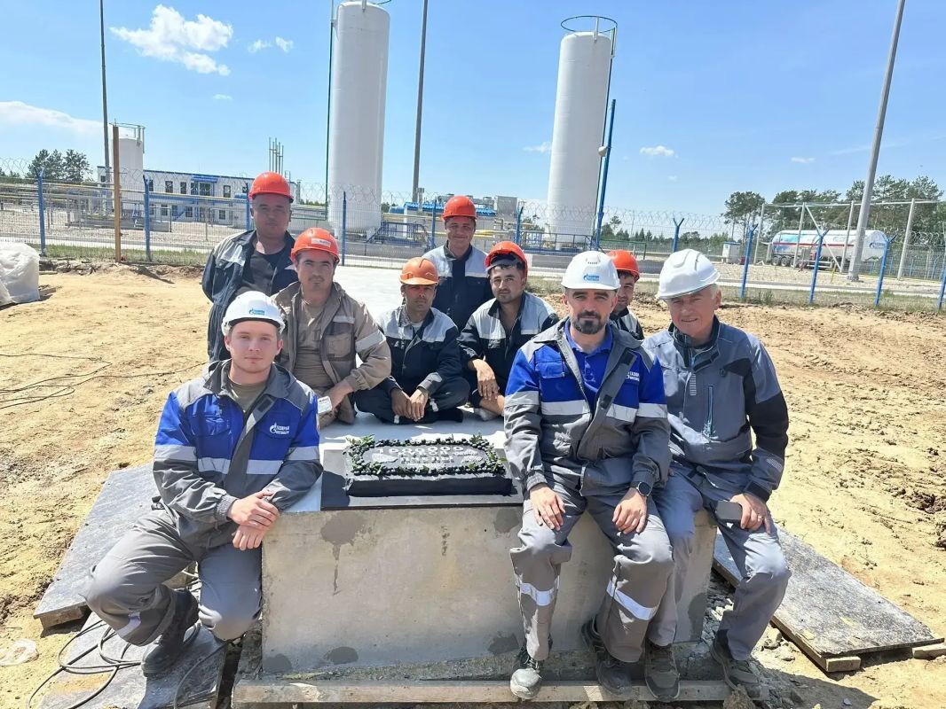 «Газпром гелий сервис» продолжает строительство второй очереди КСПГ в Амурской области «Газпром гелий сервис» продолжает строительство второй очереди КСПГ в Амурской области