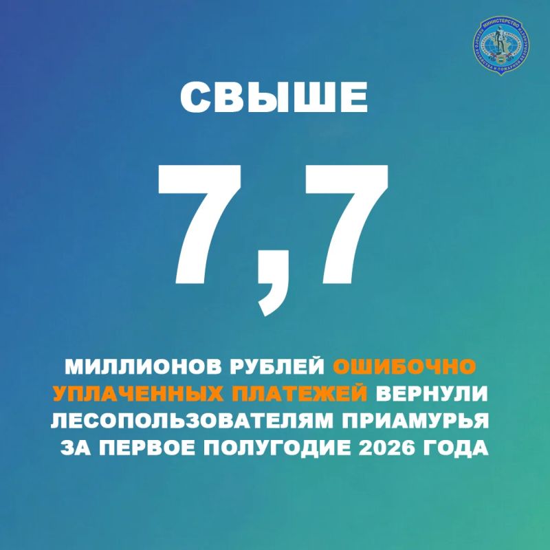 Амурский минлес продолжает работу по возврату переплат лесопользователям региона