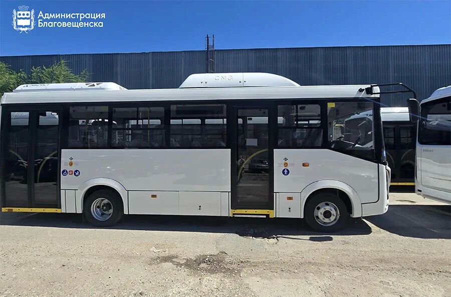 В середине июля автобусный парк Благовещенска пополнится 20 новыми машинами