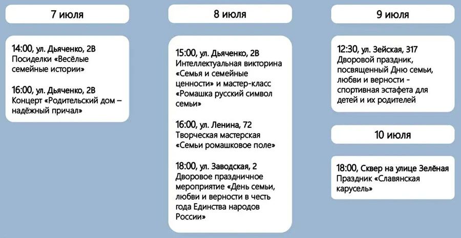 В среду, 8 июля, Россия будет праздновать День семьи, любви и верности