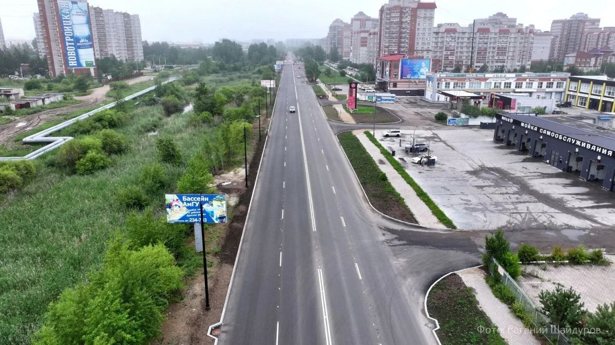 В Благовещенске завершили ремонт участка улицы Студенческой от Промышленной до Игнатьевского шоссе В Благовещенске завершили ремонт участка улицы Студенческой от Промышленной до Игнатьевского шоссе