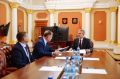 Василий Орлов: Встретился с руководителем Спецсвязи России Иваном Алексеевичем Гайченей