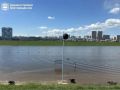 На «Пограничном» пляже в Благовещенске продлили запрет на купание