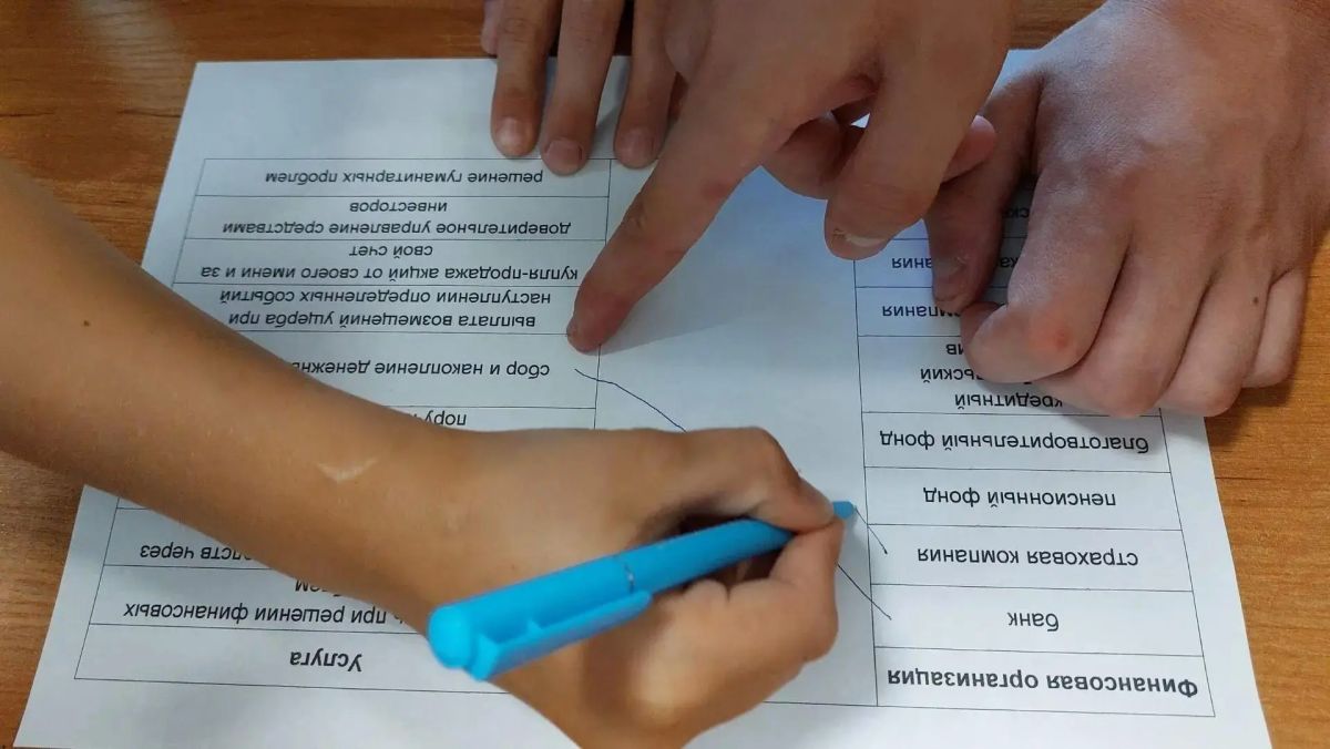 Воспитанники центра «Доверие» учатся управлять своими финансами Воспитанники центра «Доверие» учатся управлять своими финансами