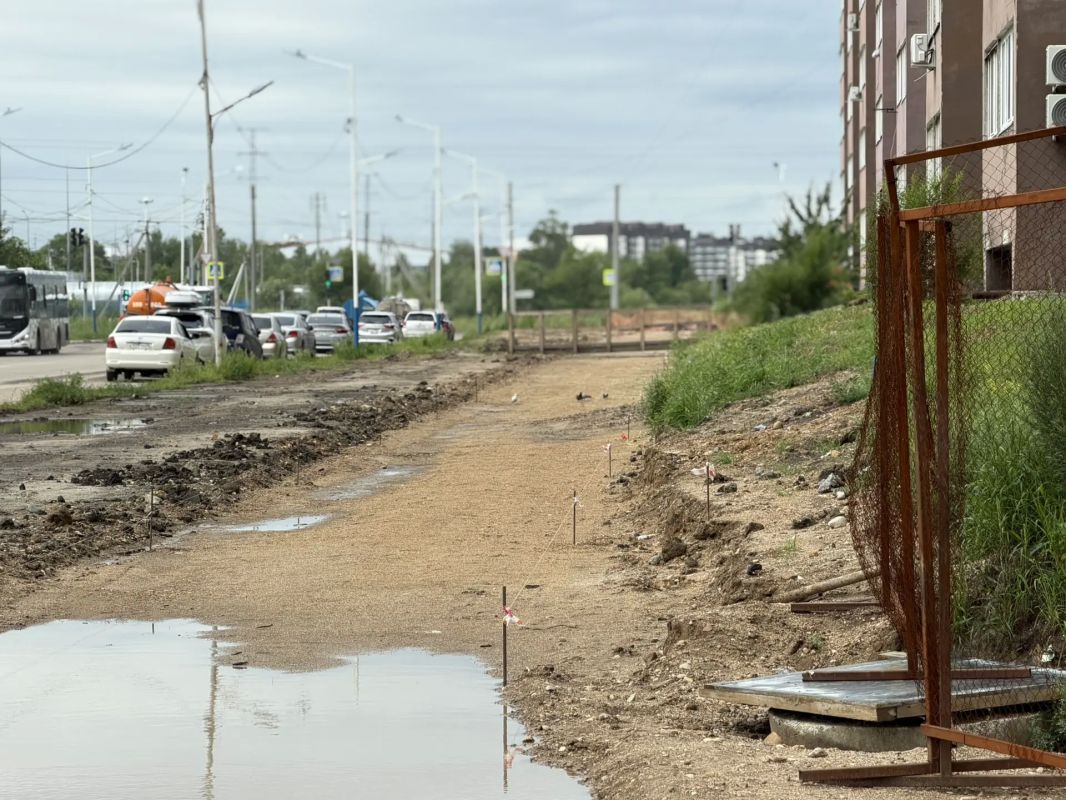 Сегодня работали в 800-м квартале Сегодня работали в 800-м квартале