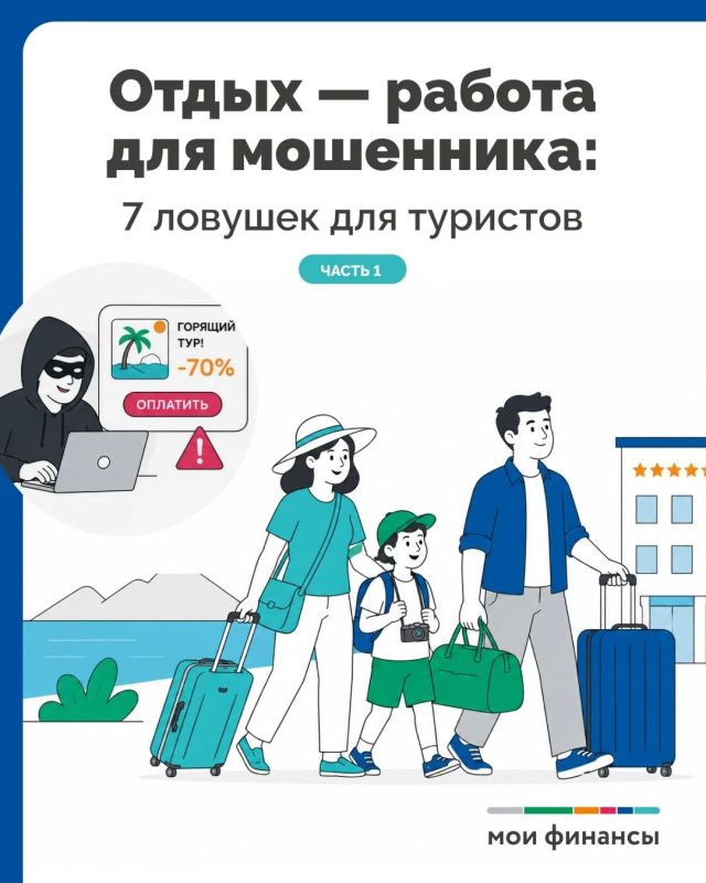 Продолжаем говорить о финансовой безопасности во время отпуска