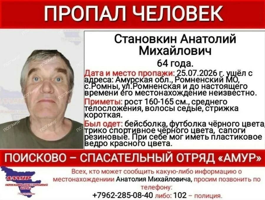В районе исчезновения обнаружены медвежьи следы: в Ромненском округе вторую неделю ищут пожилого грибника В районе исчезновения обнаружены медвежьи следы: в Ромненском округе вторую неделю ищут пожилого грибника